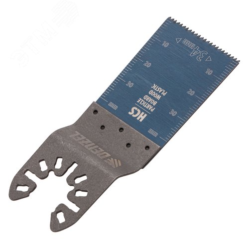 Насадка для МФИ режущая пазовая прямая, HCS, по дереву, 34 х 1,4 мм, мелкий зуб - фото 2