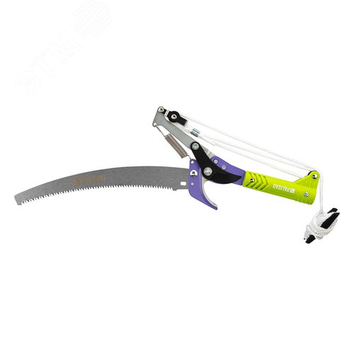 Сучкорез штанговый с пилой, прямой рез, пластиковая тулейка 25 мм - фото 2