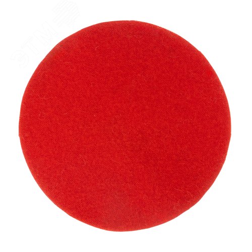 Диск полировальный из натурального войлока, 'под липучку' 125 х 7 мм - фото 2