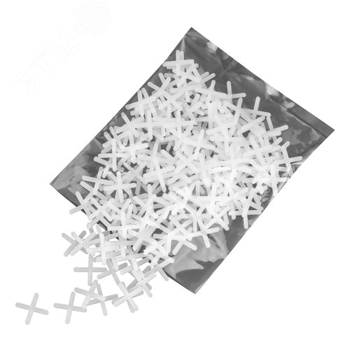 Изображение товара Крестики, 2,5 мм, для кладки плитки, 200 шт. (шт)