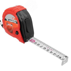 Рулетка Rubber, 7,5 м х 25 мм, обрезиненный корпус - фото 3