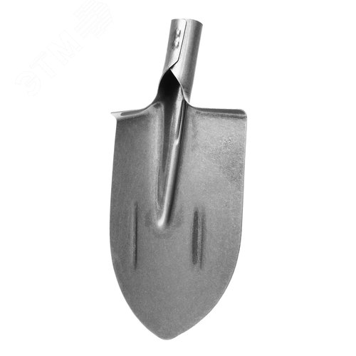 Лопата штыковая, 205х290, ребра жесткости, рессорная сталь, 0,9 кг, без черенка, LUXE - фото 2