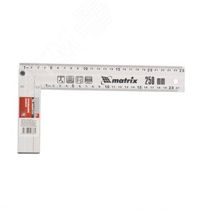 Угольник, 250 мм, алюминиевый, литой - фото 1