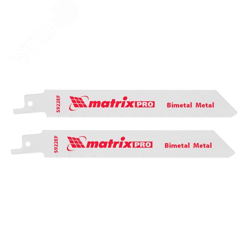 Полотна по металлу для сабельной пилы S922EF 125 / 1,4 мм, Bimetal, 2 шт., PRO - фото 1