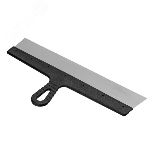 Шпатель фасадный из нержавеющей стали, 450 мм, пластмассовая ручка - фото 2