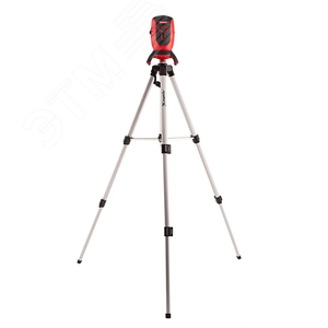 Лазерный уровень ML01T, 10 м, ±0,5мм/1м, 650 нм, резьба 5/8, штатив - фото 2