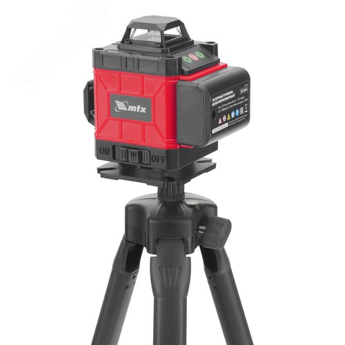 Лазерный уровень м-призм. ML 360-4 Pro SET, 30 м, акк. Li 3000 мАч, состоит из 2 частей - фото 10