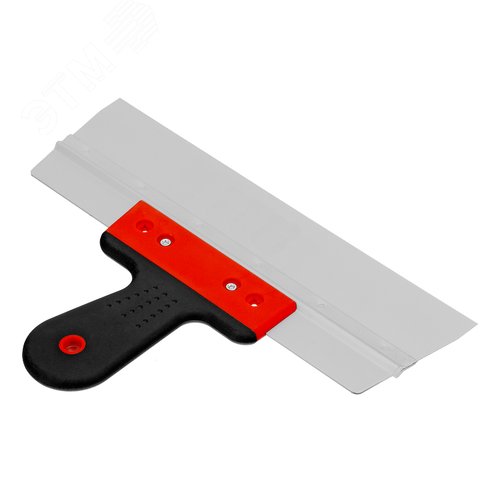 Шпатель фасадный из нержавеющей стали, 300 мм, 2-комп. ручка - фото 2