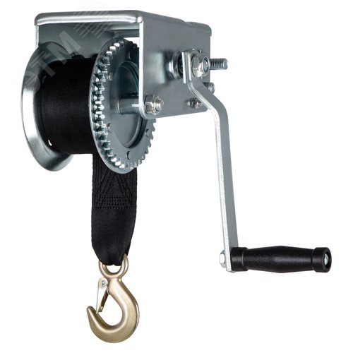 Изображение товара Лебедка шестеренчатая, тяга - 0,8 т, ленточная (шт)