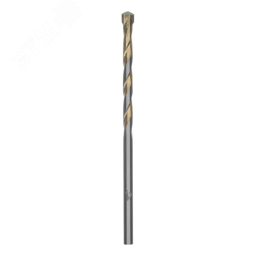 Сверло по бетону, улучшенное пылеудаление, 4 х 75 мм цилиндрический хвостовик - фото 2
