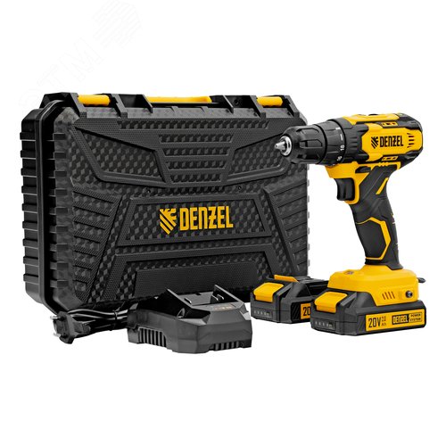 Дрель-шуруповерт аккумуляторная CDQ-20, Li-Ion, 20 В - фото 1