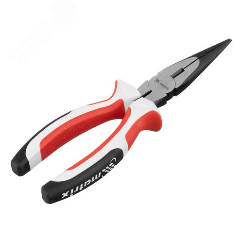 Длинногубцы Premium, 200 мм, прямые, трехкомпонентные рукоятки - фото 2