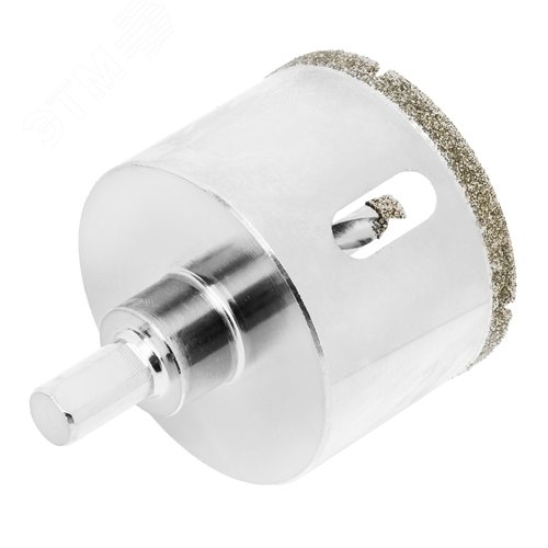 Сверло алмазное по керамограниту, 55 х 67 мм, 3-гранный хвостовик - фото 2