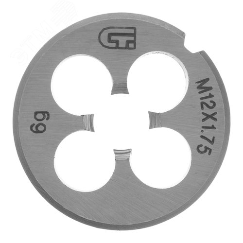 Плашка М12 х 1,75 мм - фото 2