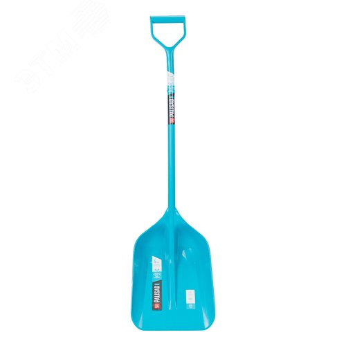 Лопата для уборки снега, полипропилен, 330х490х1265 мм, цельнолитая конструкция, LUXE - фото 2