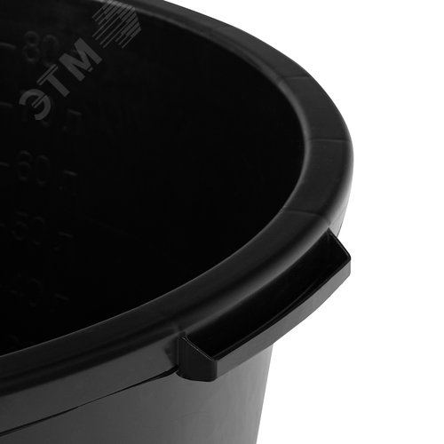 Таз круглый строительный, 90 л Россия - фото 2