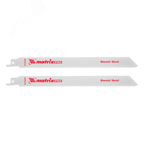Полотна по металлу для сабельной пилы S1122EF 200 / 1,4 мм, Bimetal, 2 шт., PRO - фото 1