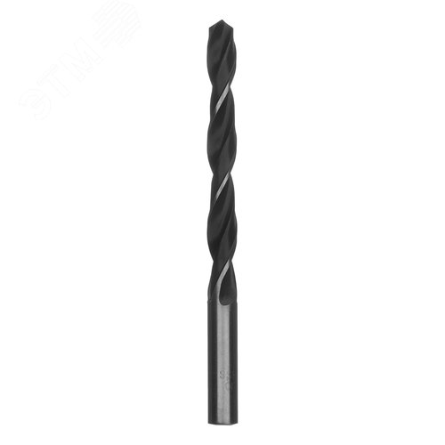 Сверло по металлу, 10 мм, быстрорежущая сталь, 5 шт. цилиндрический хвостовик - фото 2