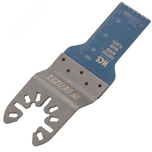 Насадка для МФИ  режущая пазовая прямая, HCS, по дереву, 20 х 1,4 мм, мелкий зуб - фото 2