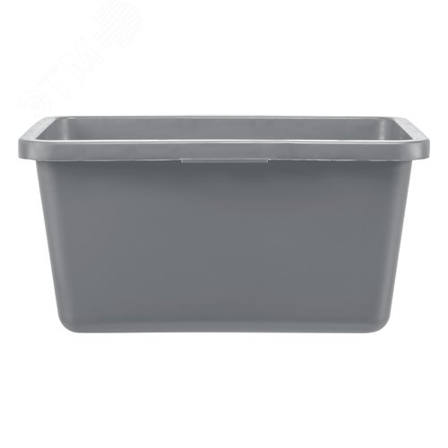 Таз прямоугольный строительный усиленный, 45л - фото 2