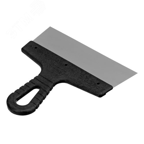 Шпатель фасадный из нержавеющей стали, 200 мм, пластмассовая ручка - фото 2