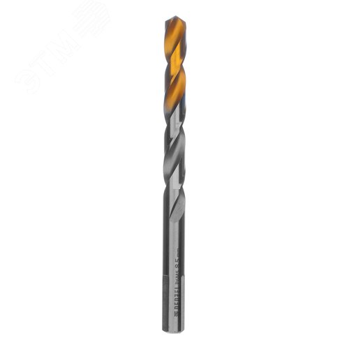 Сверло спиральное по металлу 8,5 x 117мм, Р6М5, Golden Tip - фото 2