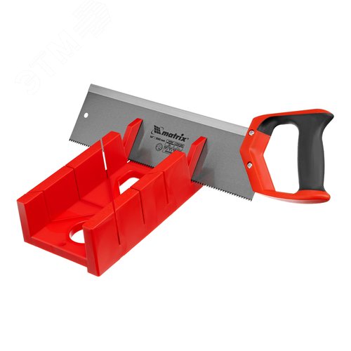 Изображение товара Стусло пластиковое 300х100 мм, обушковая пила 350 мм, двухкомпонентная рукоятка (шт)