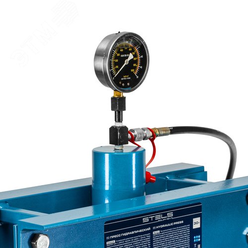 Пресс гидравлический с манометром и педалью, 30 т - фото 10