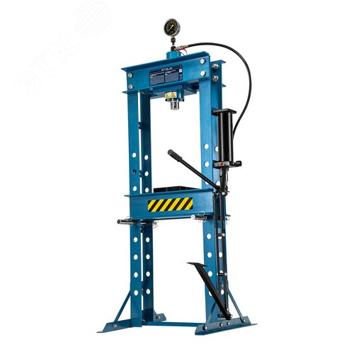 Пресс гидравлический с манометром и педалью, 30 т - фото 12