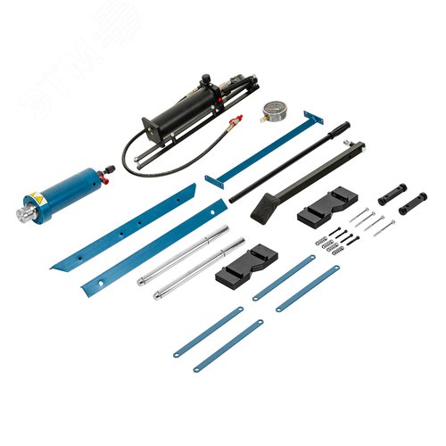 Пресс гидравлический с манометром и педалью, 30 т - фото 13