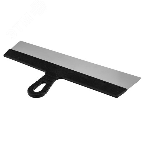 Шпатель фасадный из нержавеющей стали, 450 мм, пластмассовая ручка - фото 2