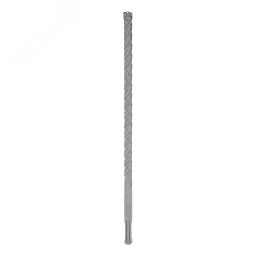 Бур по бетону, цельная крестовая пластина, 10x265 мм, SDS PLUS - фото 2