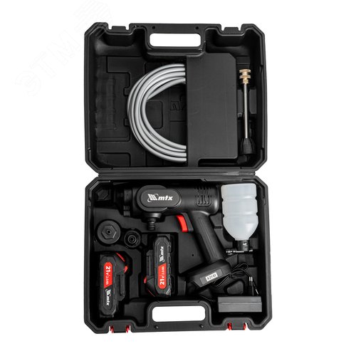 Моечная машина высокого давления аккумуляторная А-21-02, 40 бар, 4 л - фото 17