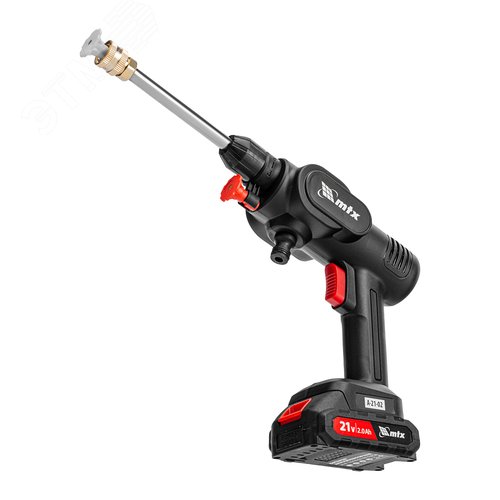 Моечная машина высокого давления аккумуляторная А-21-02, 40 бар, 4 л - фото 3