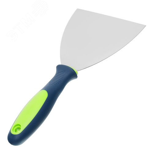 Шпательная лопатка из нержавеющей стали, 120 мм, 2-комп. ручка - фото 2