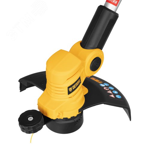 Триммер аккумуляторный GT-230, 230 мм, Li-Ion, 20 В - фото 6