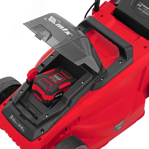 Газонокосилка аккумуляторная бесщеточная CLM-320, 320 мм, травосб. 30 л, Li-Ion, 20 В - фото 11