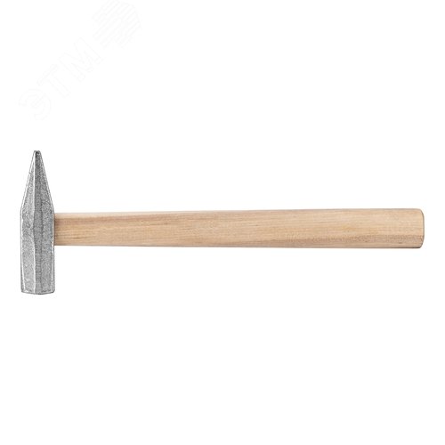 Молоток слесарный, 600 г, квадратный боек, деревянная рукоятка - фото 2