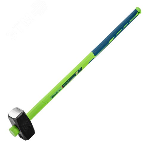 Кувалда, 5000 г, фибергласовая обрезиненная рукоятка - фото 1