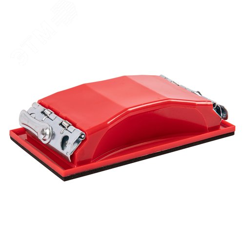 Брусок для шлифования, 160x85 мм, пластиковый с зажимами - фото 1