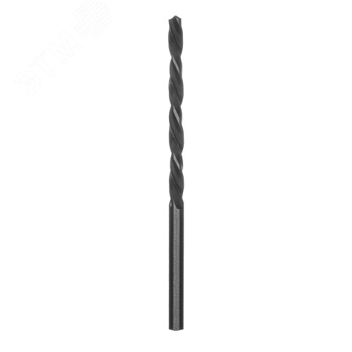Сверло по металлу, 3,0 мм, быстрорежущая сталь, 10 шт. цилиндрический хвостовик - фото 2