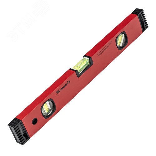 Изображение товара Уровень алюминиевый, 400 мм, фрезерованный, 3 глазка (шт)