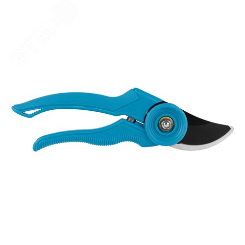 Секатор прямого реза, 210 мм, регулировка захвата, пластиковые рукоятки, LUXE - фото 4