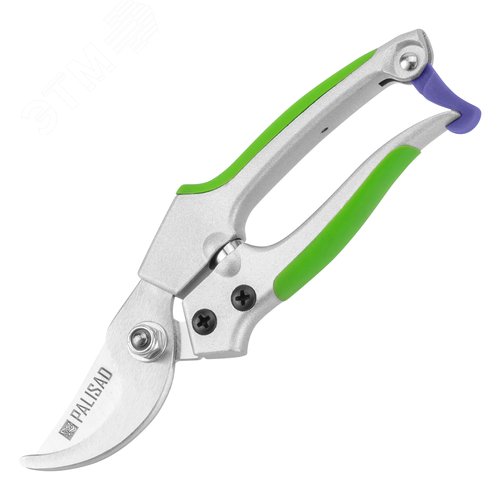 Секатор прямого реза, 180 мм, металлические обрезиненные рукоятки - фото 1