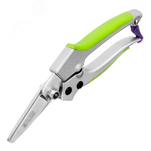 Секатор цветочный, 180 мм, металлические обрезиненные рукоятки - фото 1