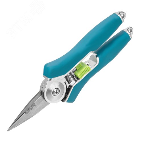 Секатор цветочный, 150 мм, металлические обрезиненные рукоятки, LUXE - фото 1