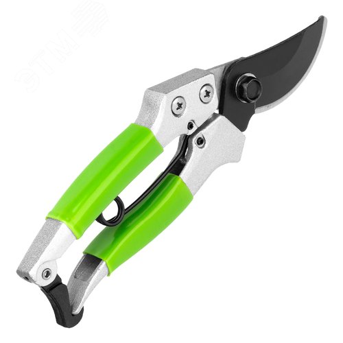 Секатор прямого реза, 180 мм, металлические обрезиненные рукоятки - фото 2