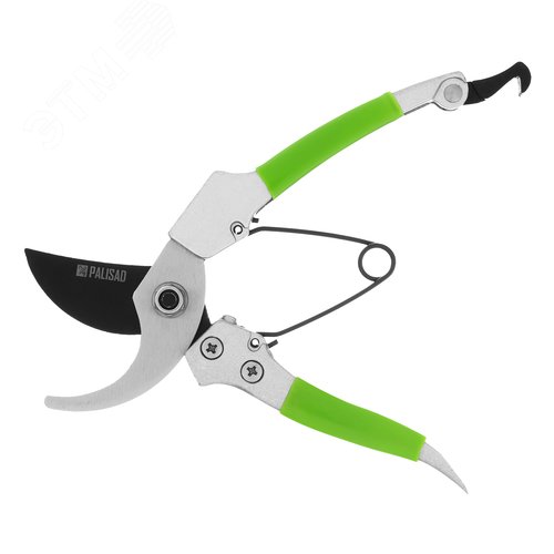 Секатор прямого реза, 180 мм, металлические обрезиненные рукоятки - фото 3