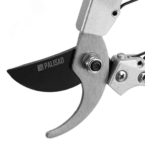 Секатор прямого реза, 180 мм, металлические обрезиненные рукоятки - фото 5