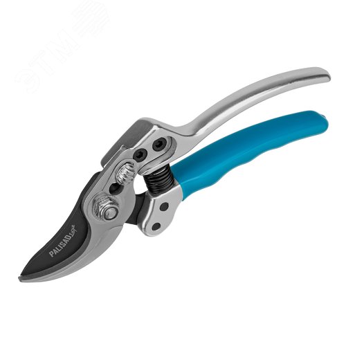 Секатор прямого реза, 170 мм, усиленный, нижняя рукоятка в ПВХ-оболочке, LUXE - фото 1